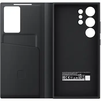 Чохол для смартфона Smart Clear View Cover Samsung Galaxy S24 Ultra Black (EF-ZS928CBEGWW)