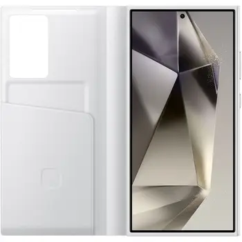 Чохол для смартфона Smart Clear View Cover Samsung Galaxy S24 Ultra White (EF-ZS928CWEGWW)