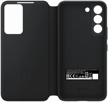 Чехол для смартфона Smart Clear View Cover Samsung S22 (S901) Black (EF-ZS901CBEGRU)