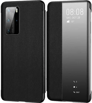 Чехол для смартфона Smart View Flip Cover Huawei P40 Pro Black (51993781)