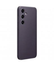 Кожаный Чохол для смартфона Samsung Galaxy S24 Leather Case Deep Purple (GP-FPS921HCAVW)