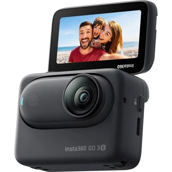 Экшн-камера Insta360 GO 3S 4K Standard Bundle 64GB Black (CINSAATA_GO3S14)