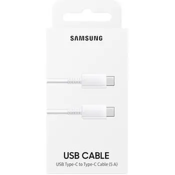 Кабель Samsung USB-C to USB-C PD 100W 1m White (EP-DN975BWRGRU)