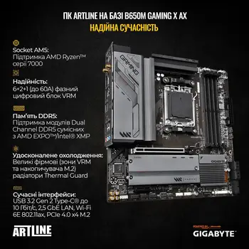 Комп'ютер ARTLINE Gaming GRAND (GRANDv52)