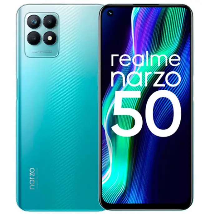 Смартфон Realme Narzo 50 4/64GB Speed Blue (Global Version)