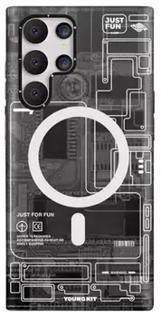 Чехол Youngkit PC Back Cover для Samsung Galaxy S23 Ultra Black
