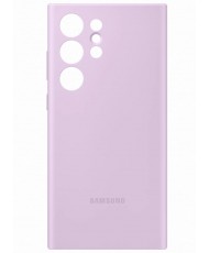Чохол Samsung Silicone Case для Samsung Galaxy S23 Ultra Lavender (EF-GS918TBEGWW)