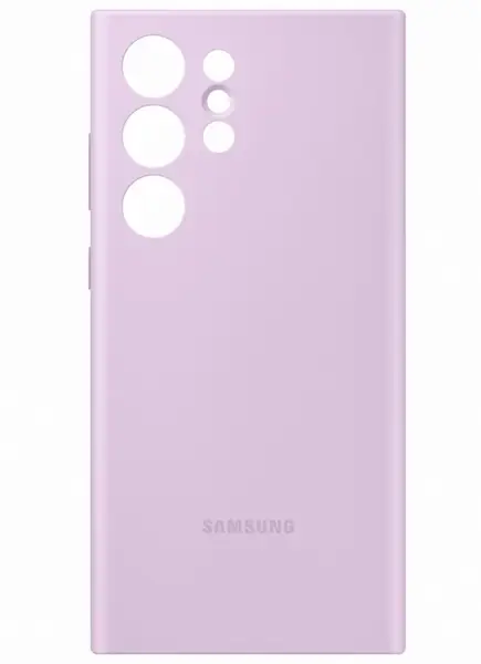 Чехол Samsung Silicone Case для Samsung Galaxy S23 Ultra Lavender (EF-GS918TBEGWW)
