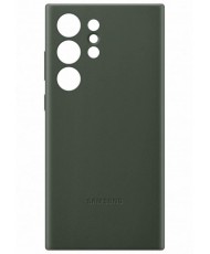 Чехол Samsung Leather Case для Samsung Galaxy S23 Ultra Green (EF-VS918LGEGRU)