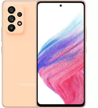 Смартфон Samsung Galaxy A53 5G 8/256GB Peach (SM-A536BZOL)