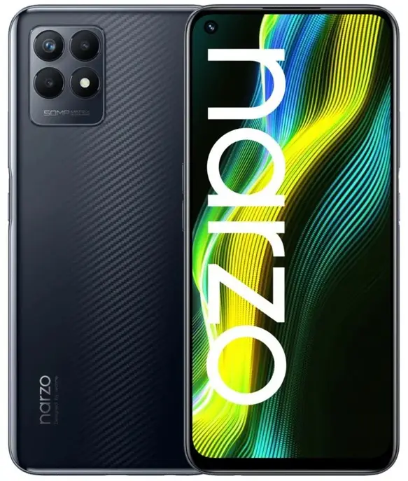 Смартфон Realme Narzo 50 4/128GB Speed Black (Global Version)