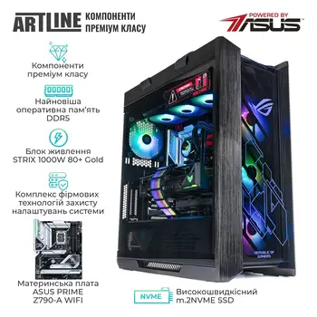 Комп'ютер ARTLINE Overlord STRIX Windows 11 Pro (STRIXv131Win)