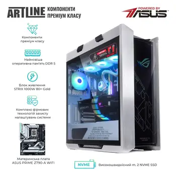 Комп'ютер ARTLINE Overlord STRIX Windows 11 Pro (STRIXv135Winw)