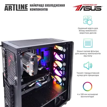 Комп'ютер ARTLINE Gaming X34 (X34v22Win)