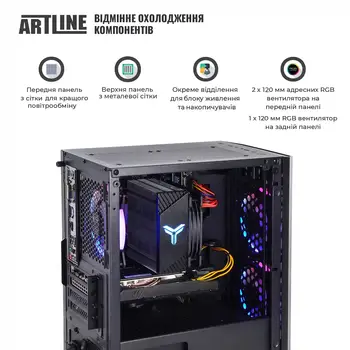 Комп'ютер ARTLINE Gaming X35 Windows 11 Home (X35v52Win)