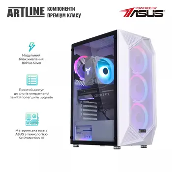 Комп'ютер ARTLINE Gaming X57WHITE (X57WHITEv51)
