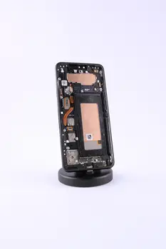 Дисплейний модуль з рамкою LG V40 ThinQ Original Used Aurora Black (LM-V405UA,)