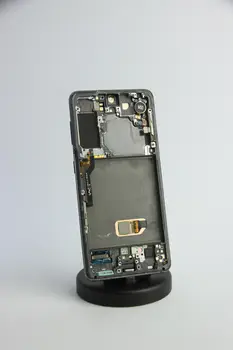 Дисплейний модуль з рамкою Samsung S21 Original Used Grey (G991U)