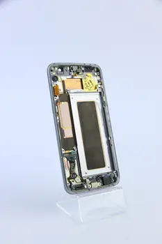 Дисплейний модуль з рамкою Samsung S7 Edge Original Used Silver (G935U)
