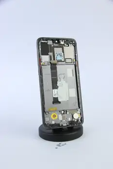 Дисплейний модуль з рамкою Xiaomi Mi 9 Original Used Piano Black (M1902F1G)