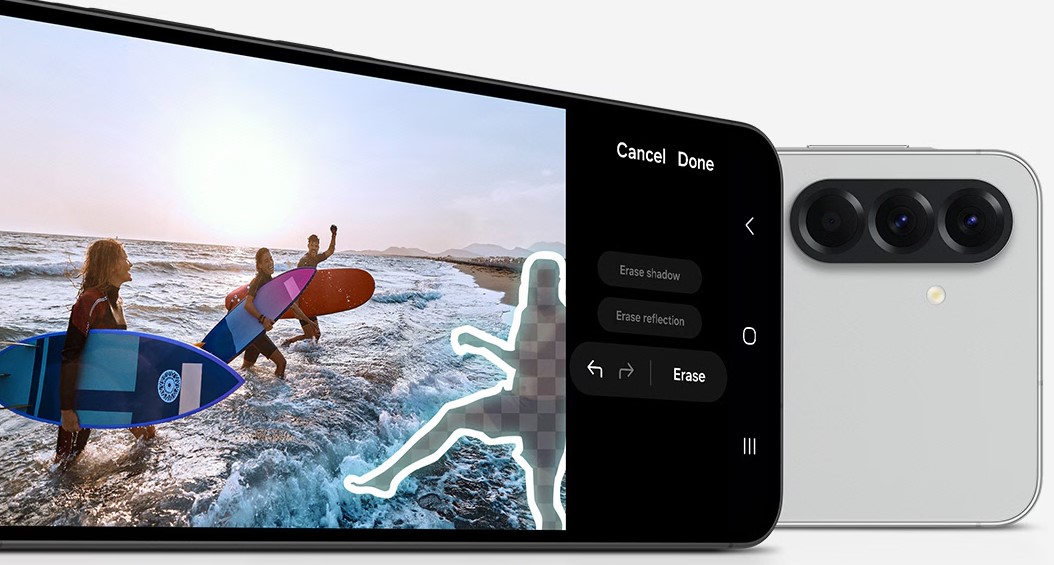 функції редагування фотографій у смартфоні самсунг а56 5g