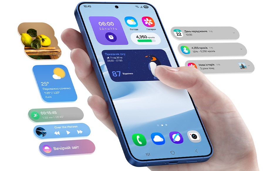 розумні функції смартфона samsung galaxy s25
