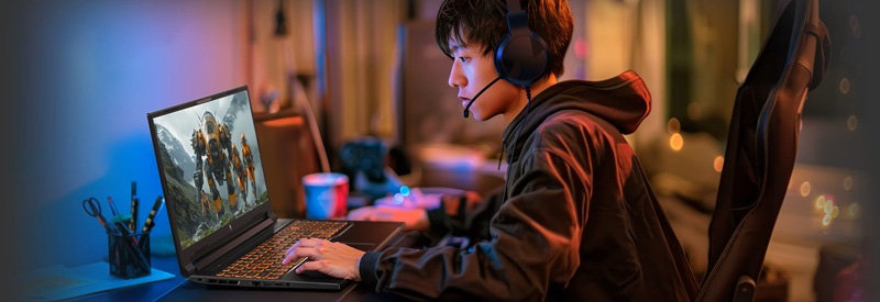 Ноутбук Acer Nitro V 16 ANV16-72-933F Black (NH.U2FAA.003) — фото 3