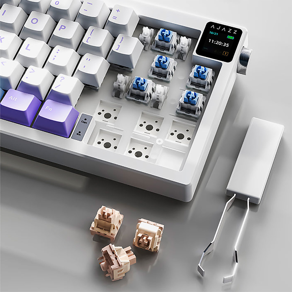 Клавіатура Ajazz AK650 Flying Fish Switch Purple (AK650-FF-PWB) — фото 6