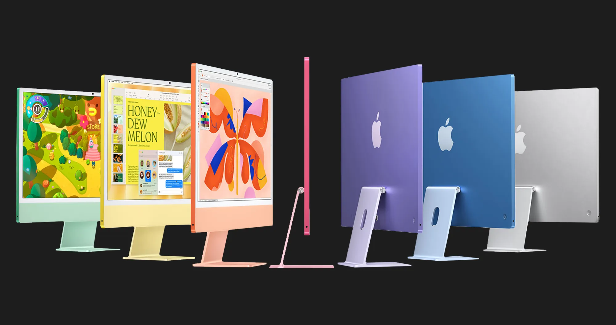 Моноблок Apple iMac 24 M4 Green (Z1EN000F1) — фото 1