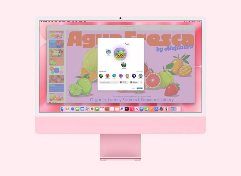 Моноблок Apple iMac 24 M4 Green (Z1EN000F1) — фото 5