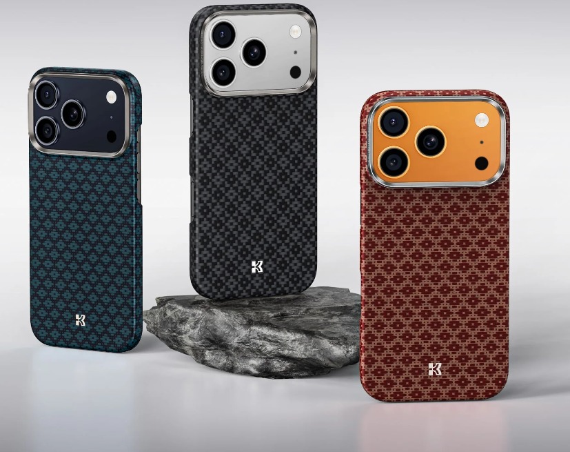 Чохол Benks ArmorAir ArmorGrid Magnetic Case iPhone 17 Pro Max Azure Blue — фото 3