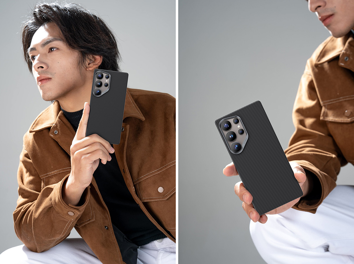 Чохол Benks для Samsung Galaxy S25 Ultra Magnetic ArmorAir Kevlar Series Black — фото 1