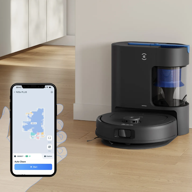 Робот-пилосос ECOVACS Deebot N20E Plus Black (YDLX11-3 Black) — фото 4