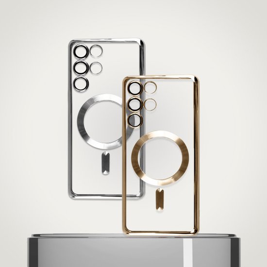 Чехол FIBRA Chrome MagSafe case Samsung S23 Purple — фото 1