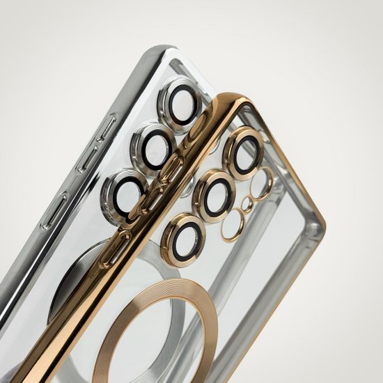 Чехол FIBRA Chrome MagSafe case Samsung S23 Purple — фото 2