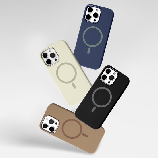 Чехол FIBRA Silicone OmniMag iPhone 14 Pro Sky Blue — фото 1