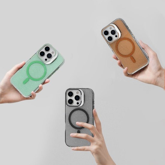 Чехол FIBRA Star Shine with MagSafe iPhone 14 Pro Desert Gold — фото 2