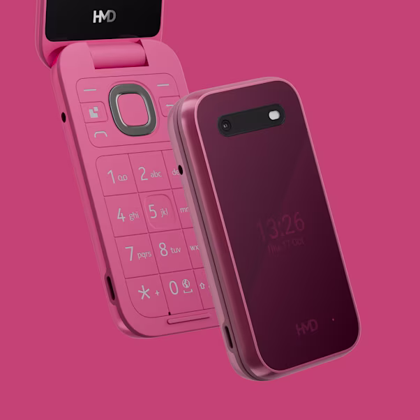 Мобільний телефон HMD 2660 Flip Black — фото 2