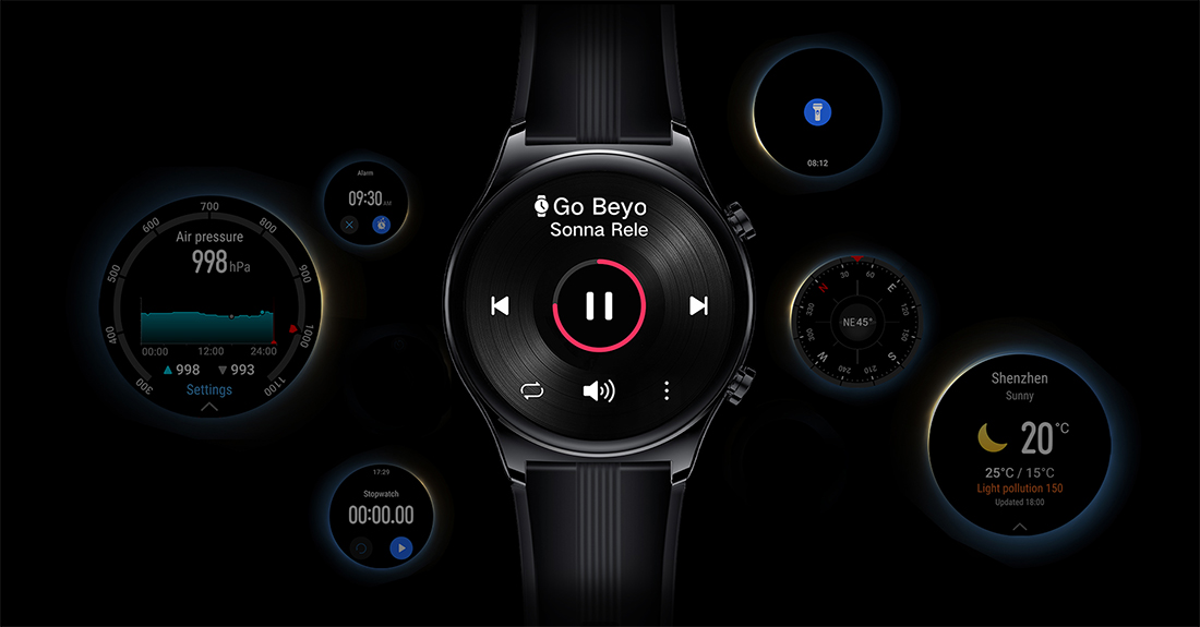 Смарт-годинник Honor Watch GS 3 46mm Classic Gold — фото 5