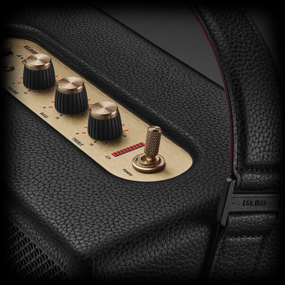 Портативна колонка Marshall Kilburn III Black and Brass (1007443) — фото 5