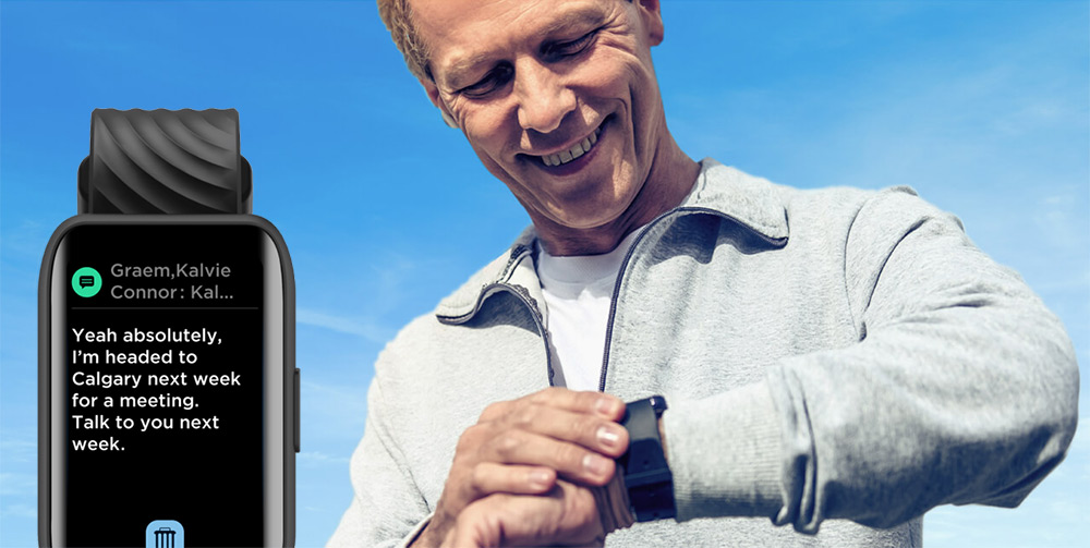 Смарт-годинник Motorola Moto Watch 40 Phantom Black — фото 3