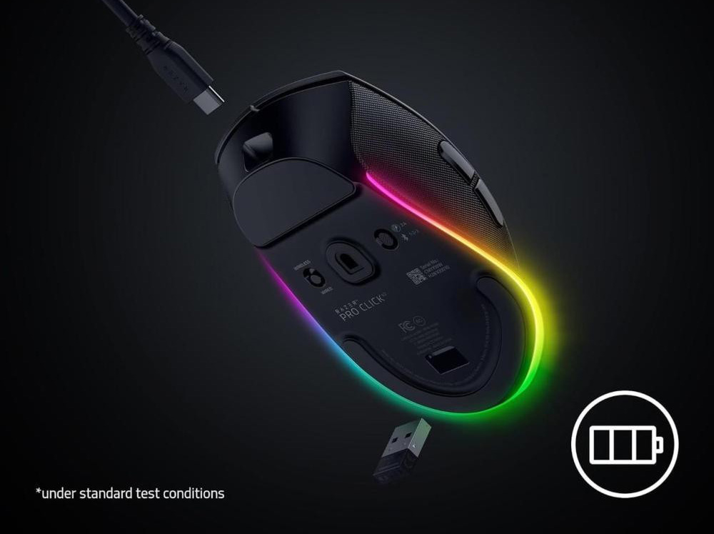 Мышь Razer Pro Click V2 Black (RZ01-03900100-R3M1) — фото 5