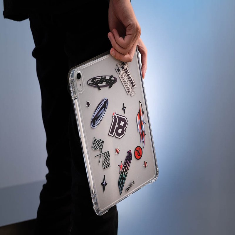 Чохол для планшета Skinarma Zeta Apple iPad 11 (A16) (11th Gen. 2025) Grey (SK-25PDA16-ZETAGRY) — фото 3