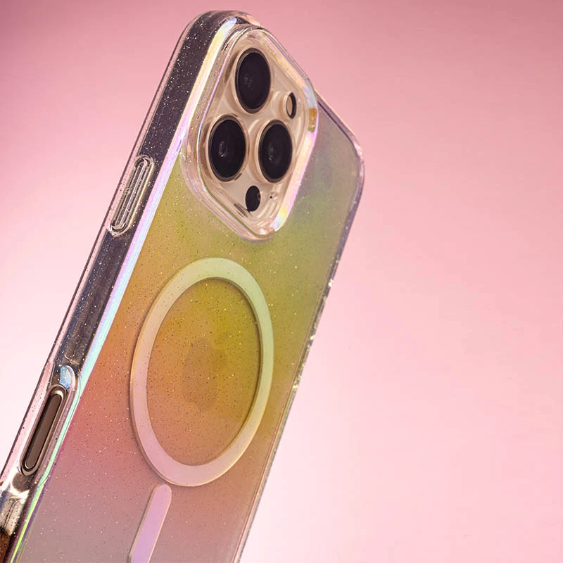 Чохол TPU Galaxy Sparkle (MagFit) для Apple iPhone 16 Pro Max (6.9) Black — фото 1