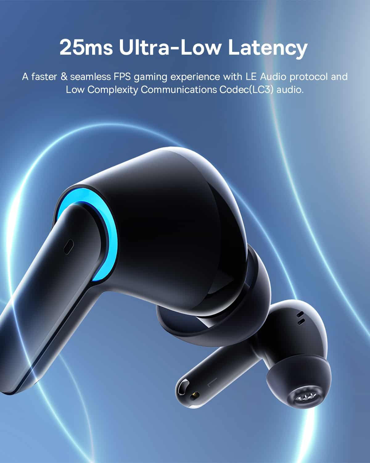 Навушники TWS Baseus AeQur G10 Black — фото 4