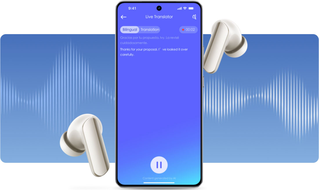 Наушники TWS Realme Buds Air 7 Pro Metallic Grey — фото 2
